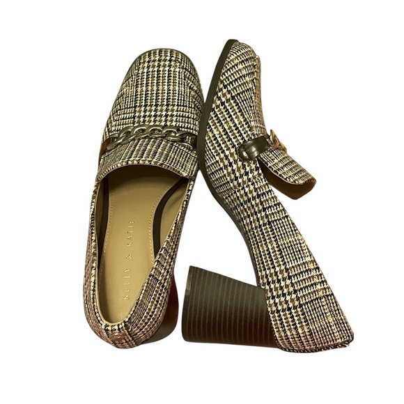 Kelly & Katie Brown Houndstooth Loafers - Picture 8 of 13